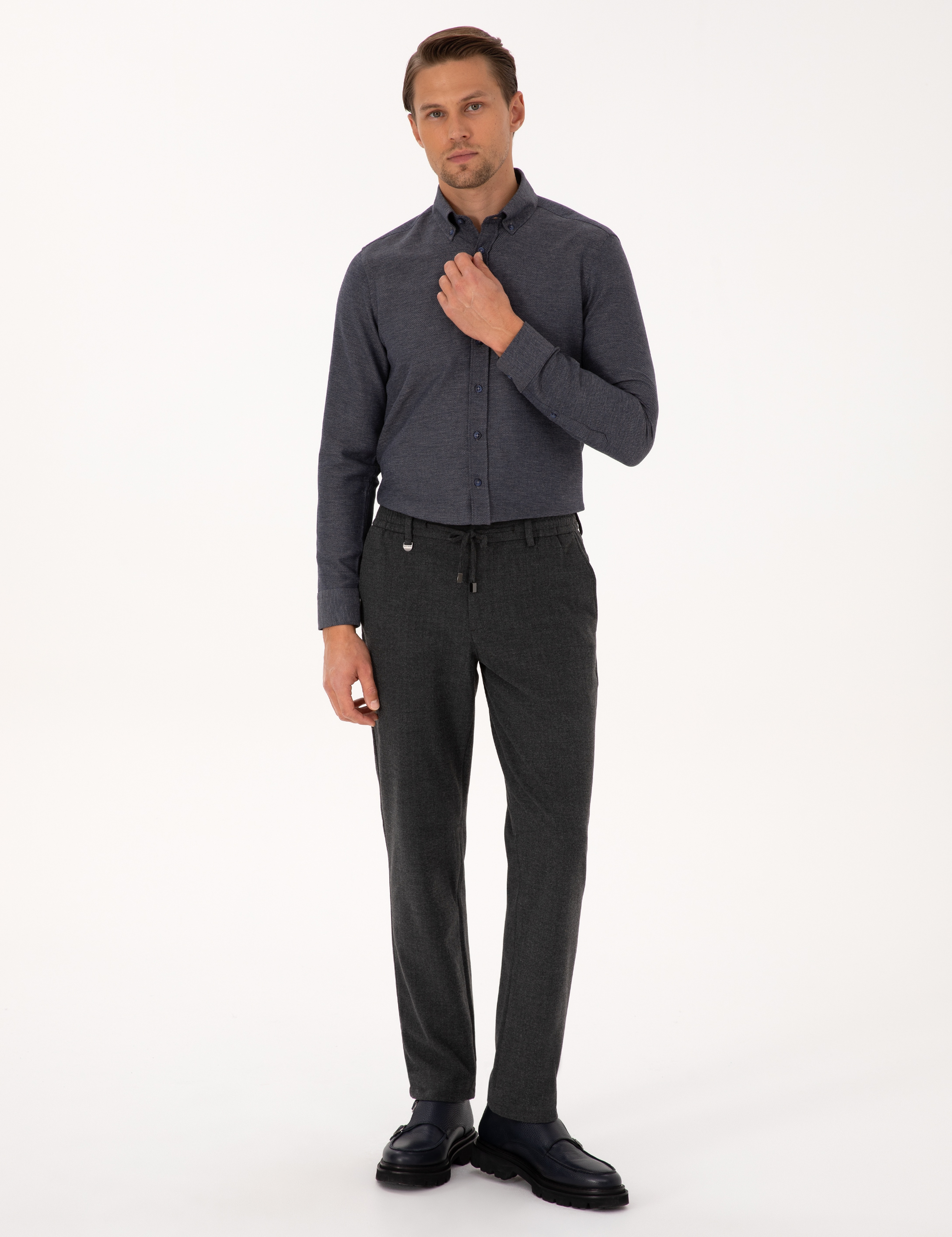 Füme Slim Fit Kumaş Pantolon - Image 3