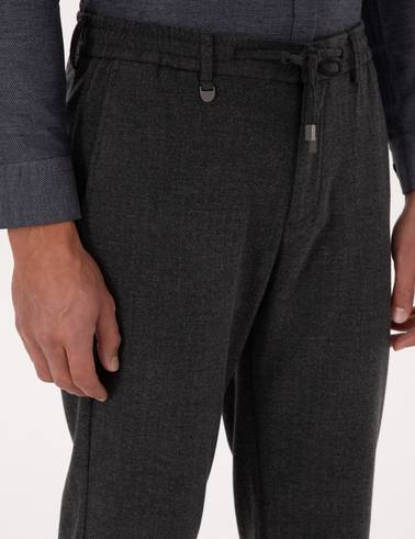 Füme Slim Fit Kumaş Pantolon