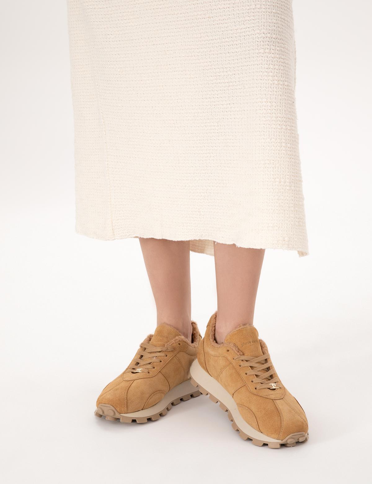 Taba Deri Sneaker - 50315579012