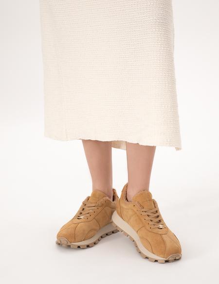 Taba Deri Sneaker - 50315579012