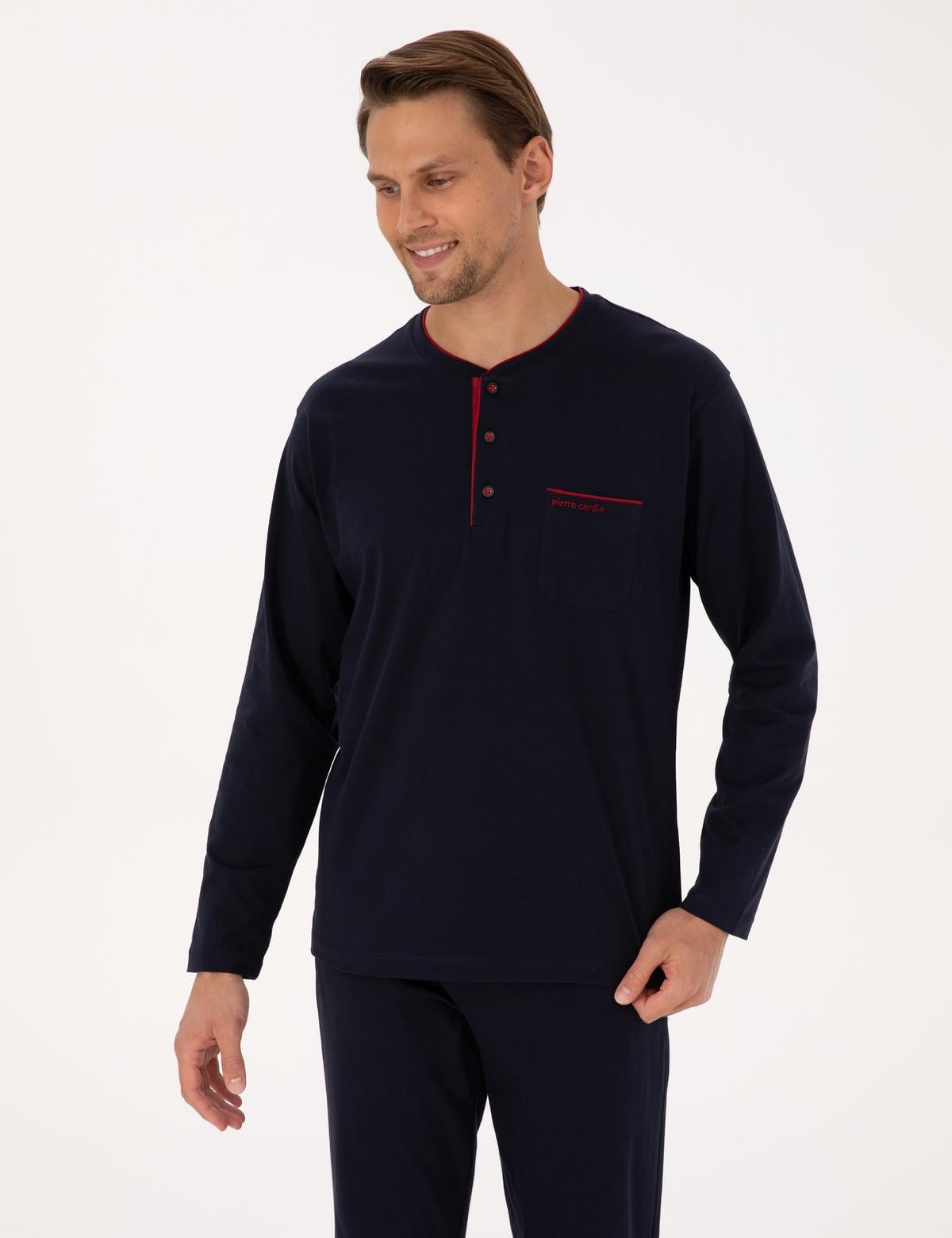 Lacivert Pijama Takımı & İç Çamaşır Seti - 50322570003