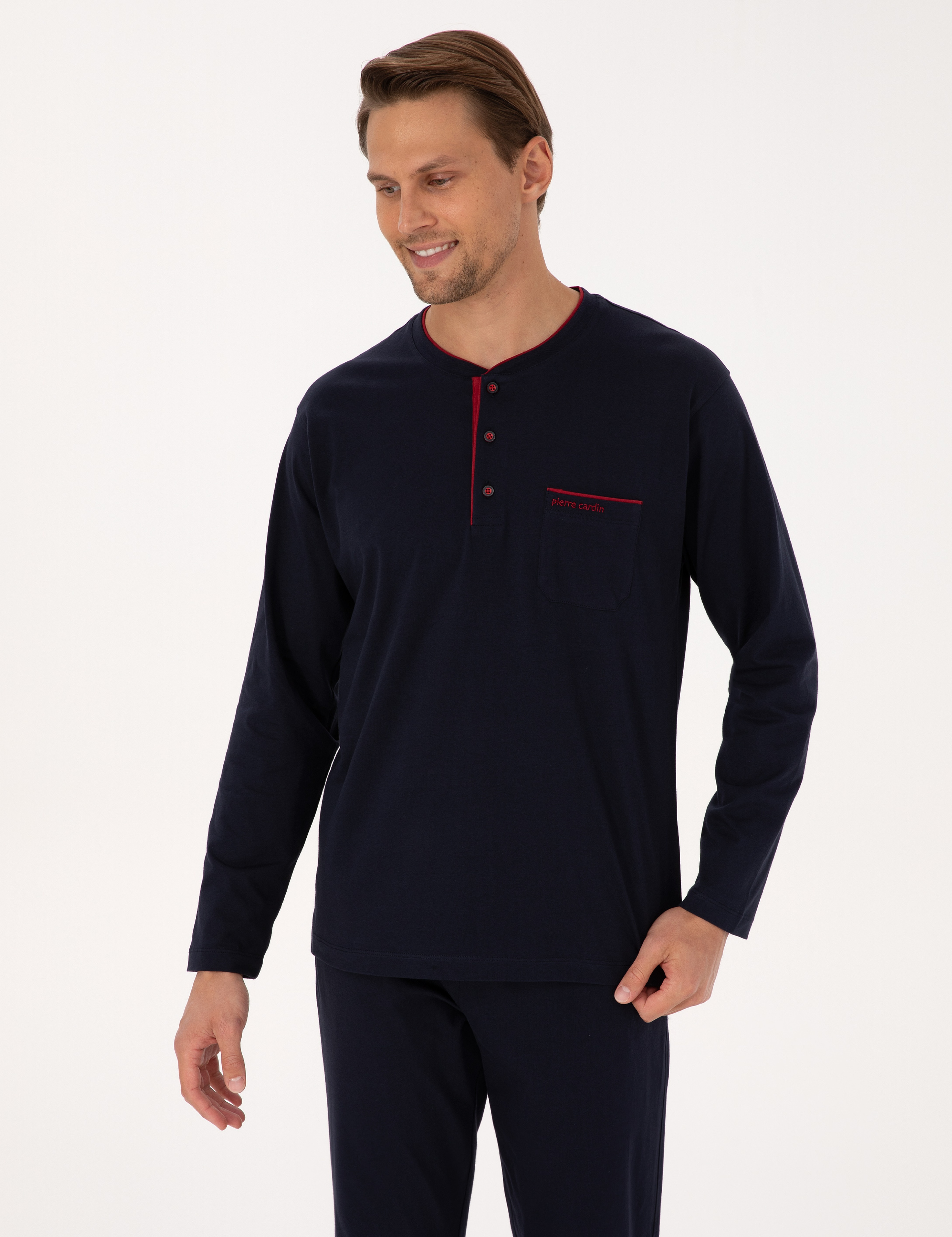 Lacivert Pijama Takımı & İç Çamaşır Seti - Image 4