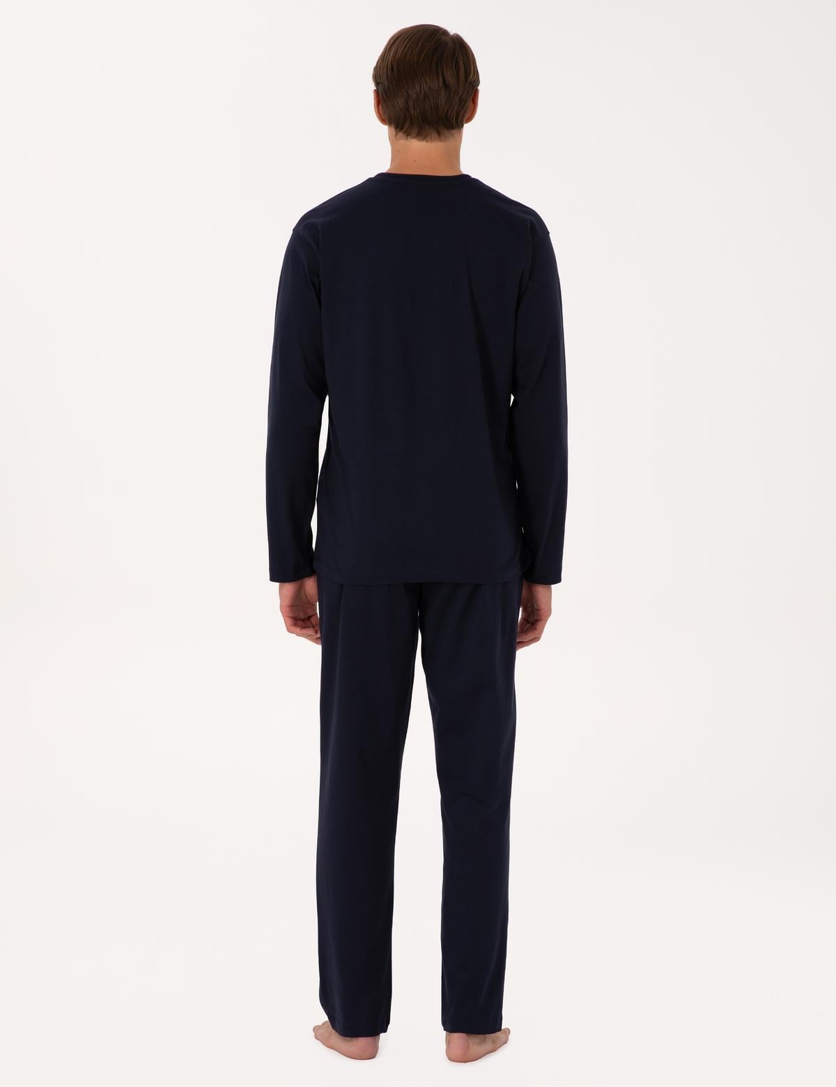 Lacivert Pijama Takımı & İç Çamaşır Seti - 50322570003