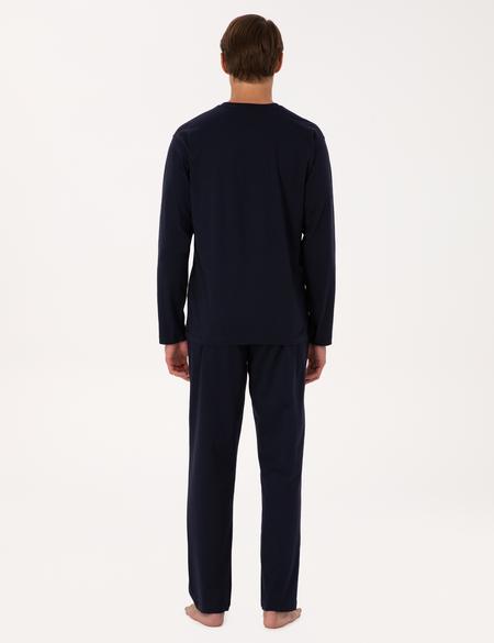 Lacivert Pijama Takımı & İç Çamaşır Seti - 50322570003