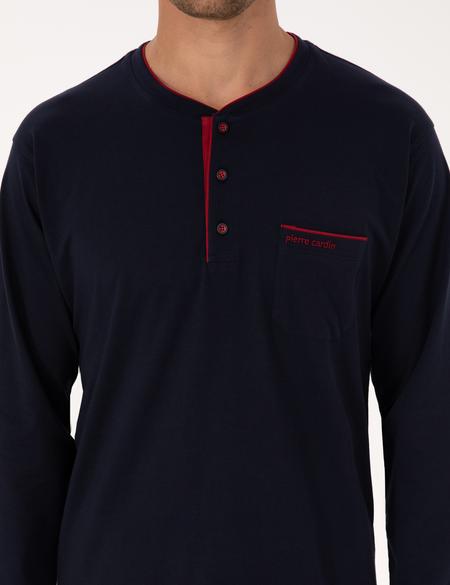 Lacivert Pijama Takımı & İç Çamaşır Seti - 50322570003