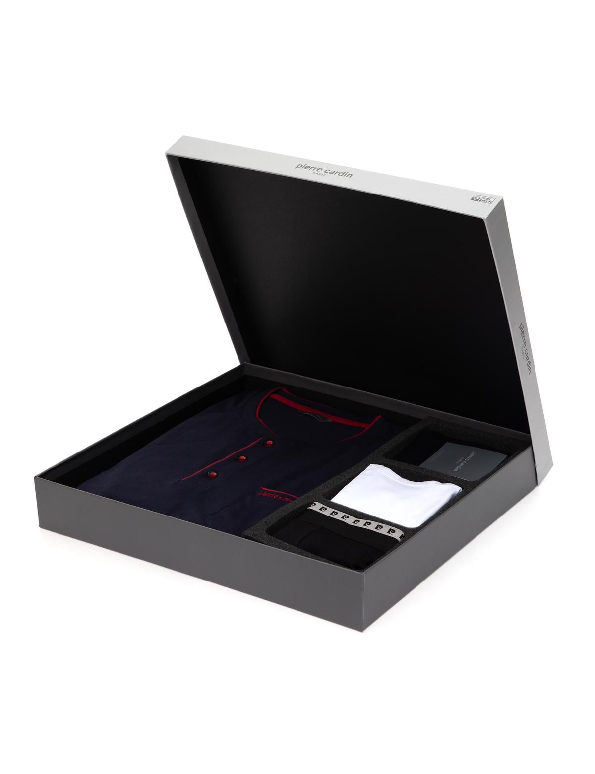 Lacivert Pijama Takımı & İç Çamaşır Seti