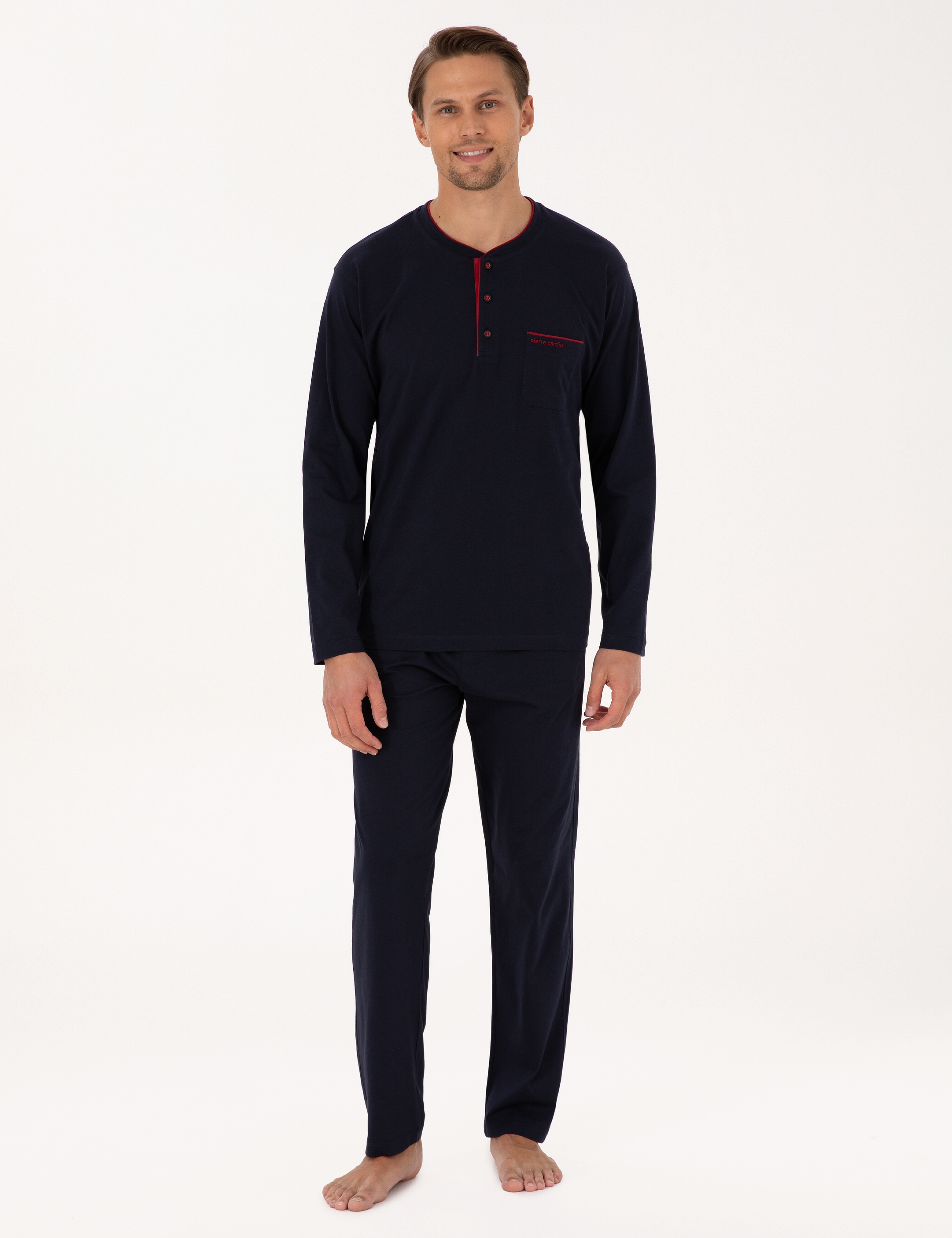 Lacivert Pijama Takımı & İç Çamaşır Seti - Image 2