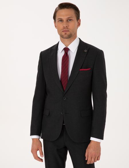 Antrasit Ex. Slim Fit Takım Elbise - 50313111098