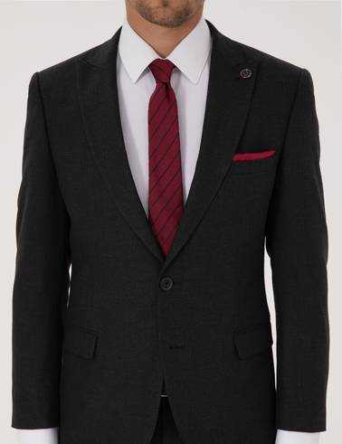 Antrasit Ex. Slim Fit Takım Elbise