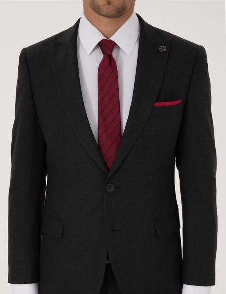 Antrasit Ex. Slim Fit Takım Elbise - 50313111098