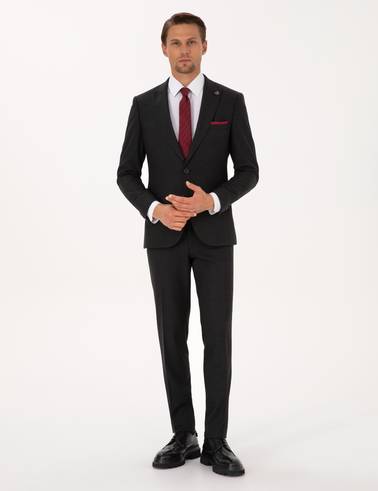 Antrasit Ex. Slim Fit Takım Elbise