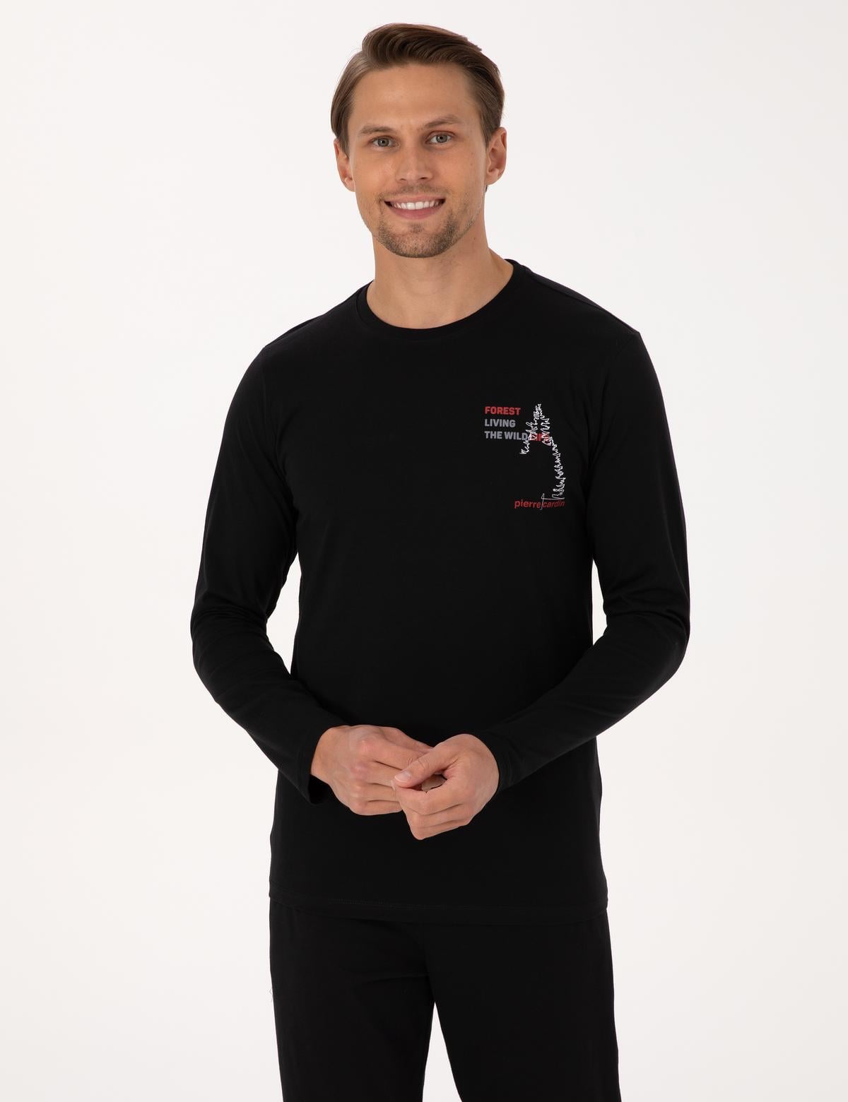 Siyah Pijama Takımı - 50322635017