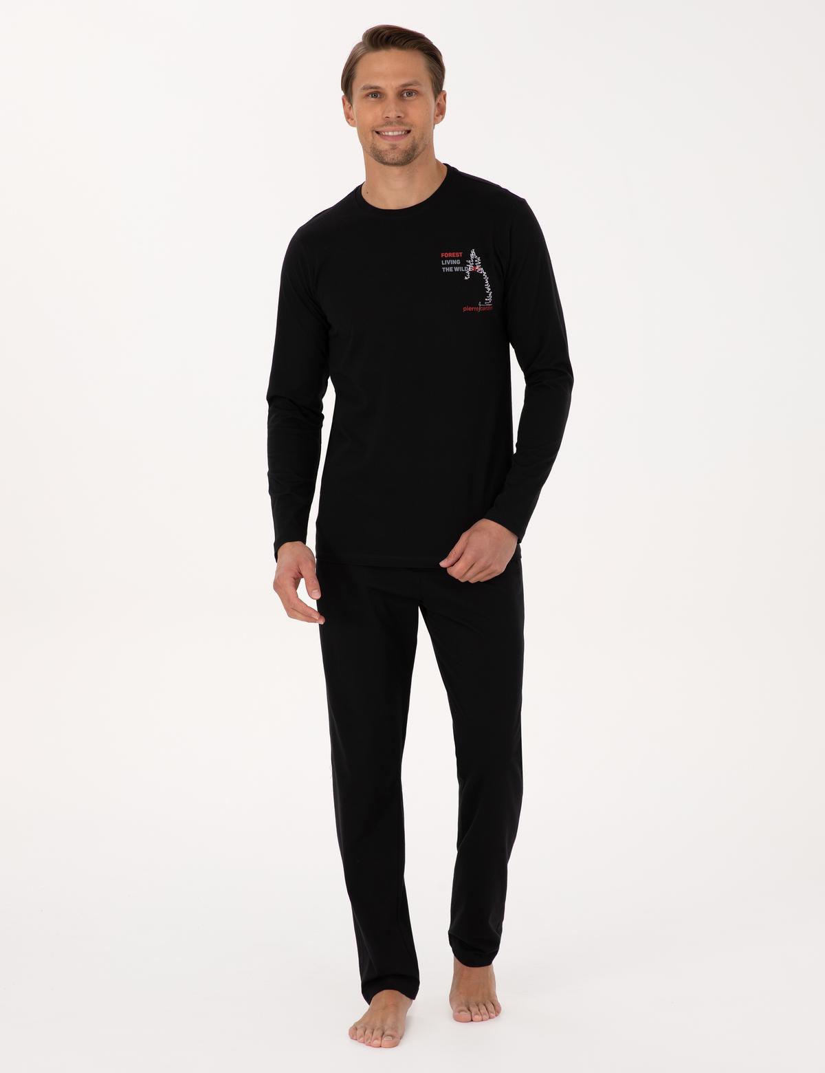 Siyah Pijama Takımı