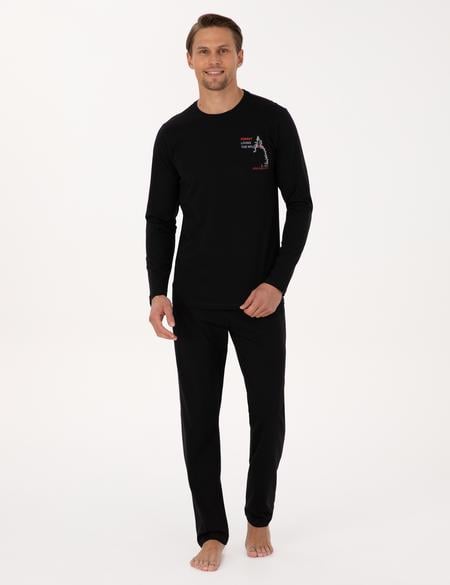 Siyah Pijama Takımı - 50322635017