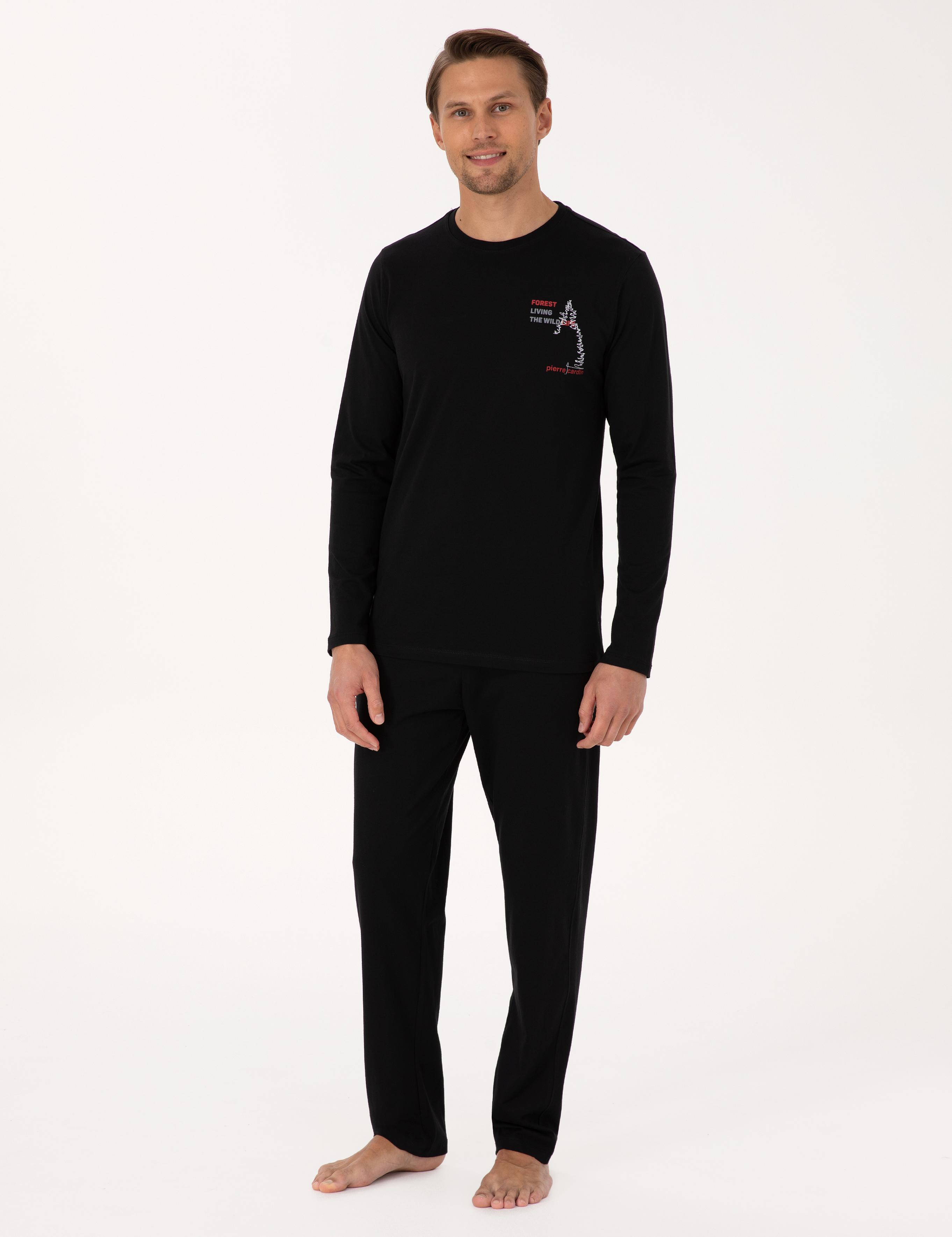 Siyah Pijama Takımı