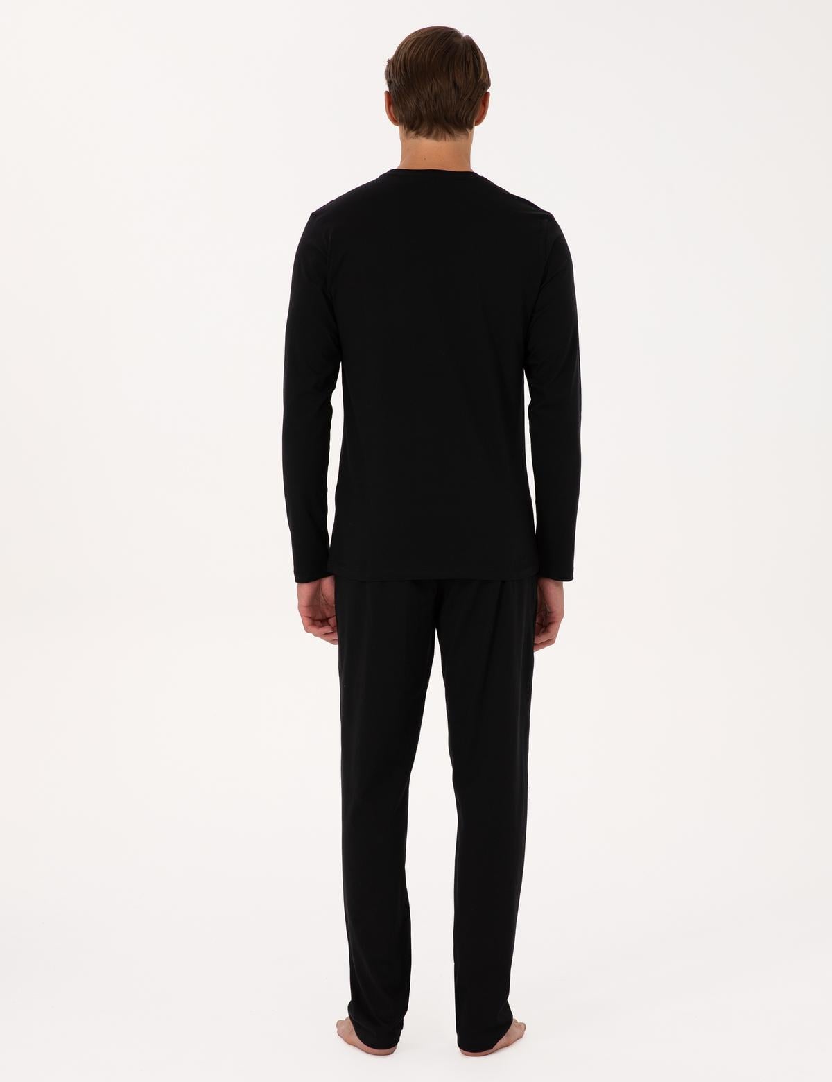 Siyah Pijama Takımı - 50322635017