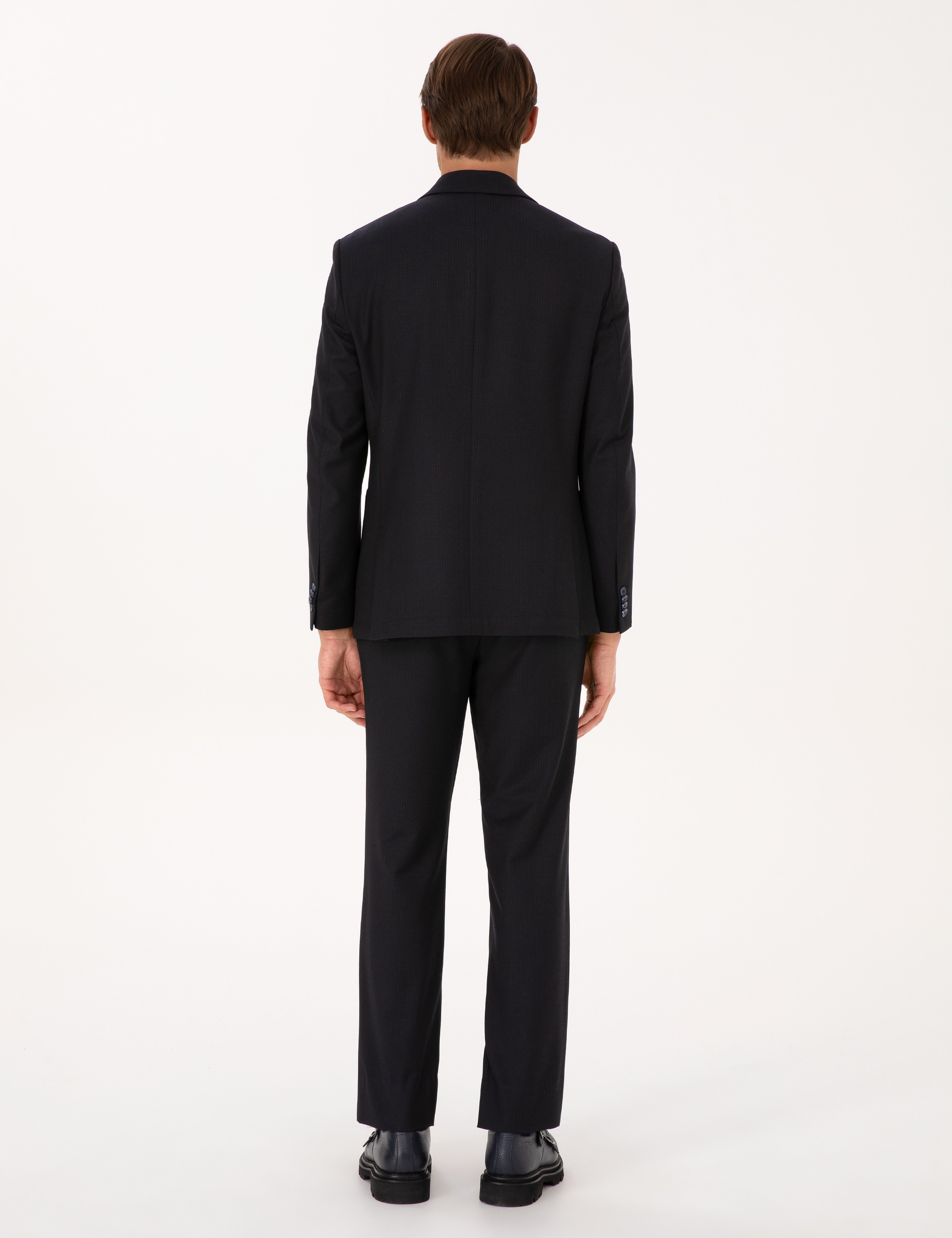 Lacivert Slim Fit Takım Elbise