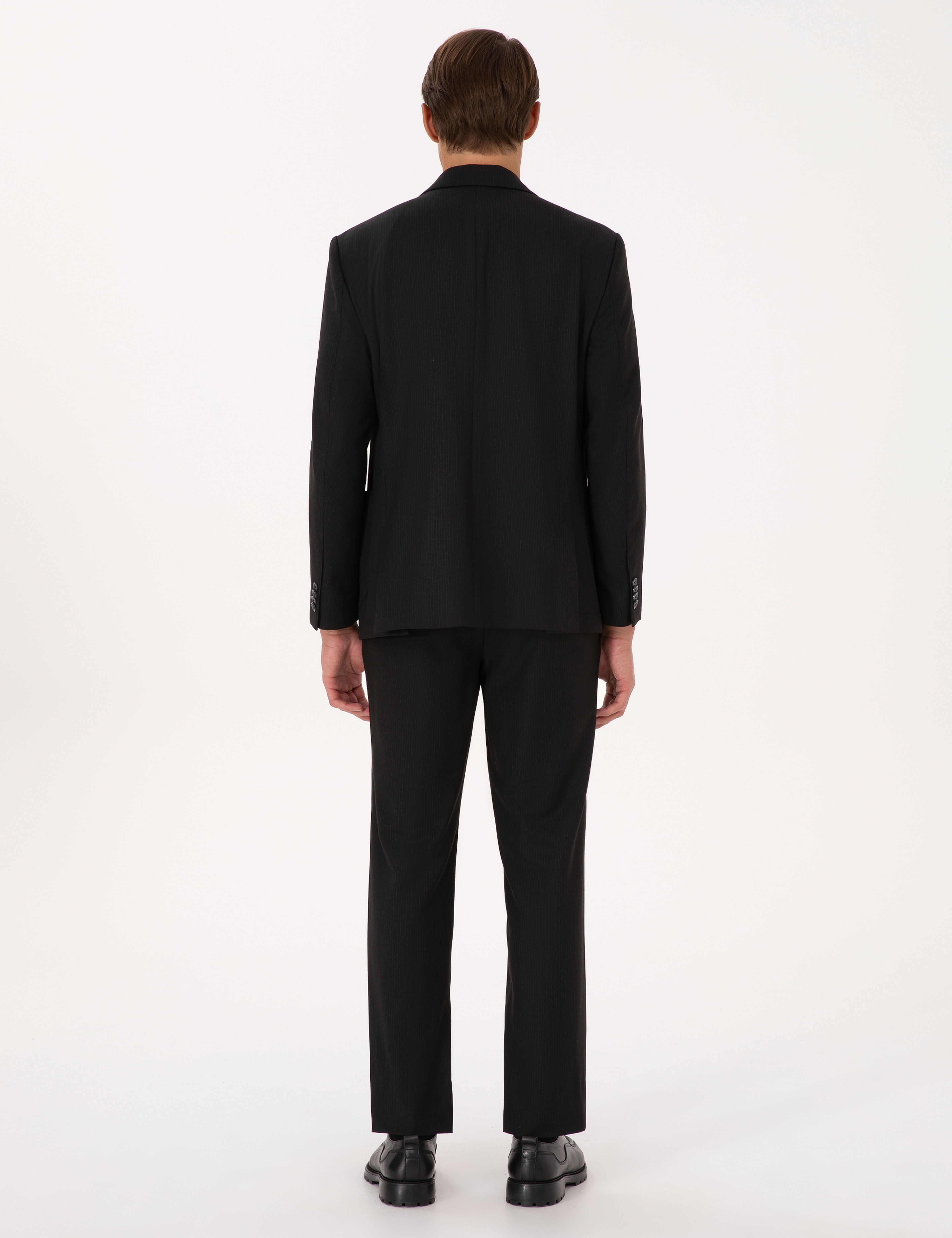 Siyah Slim Fit Takım Elbise