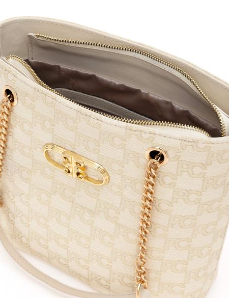 Ekru Omuz Çantası - 50318413002