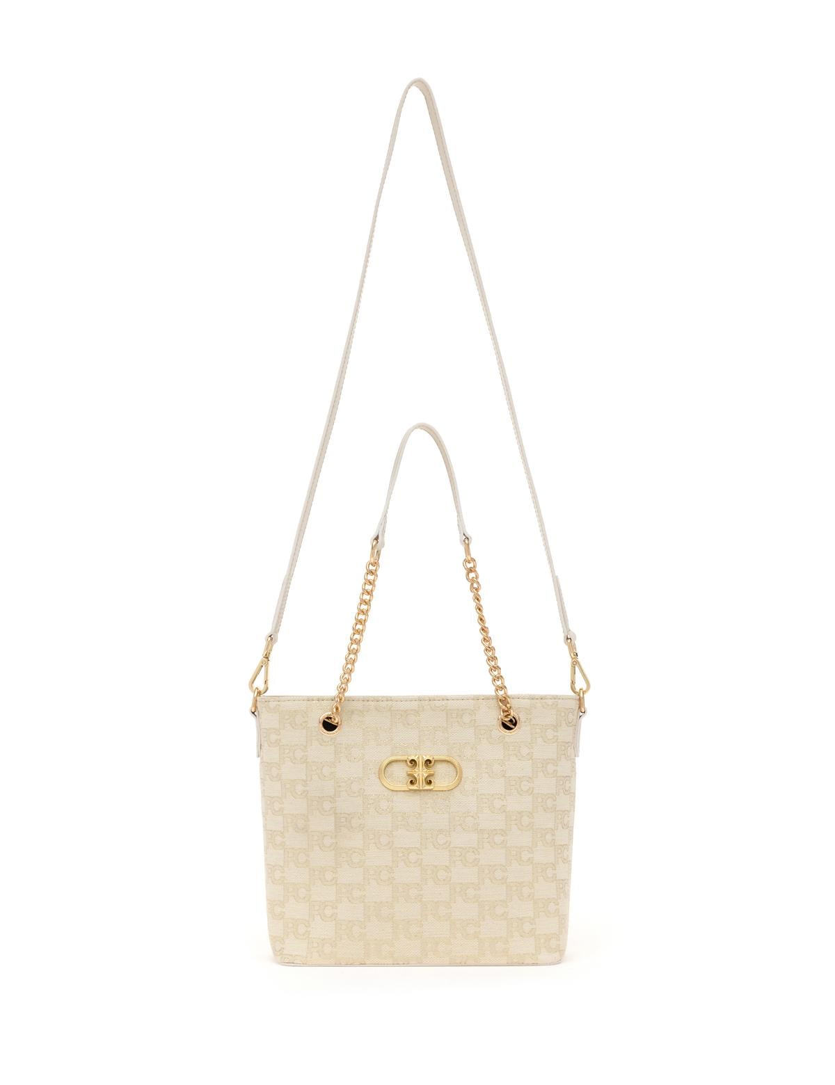 Ekru Omuz Çantası - 50318413002