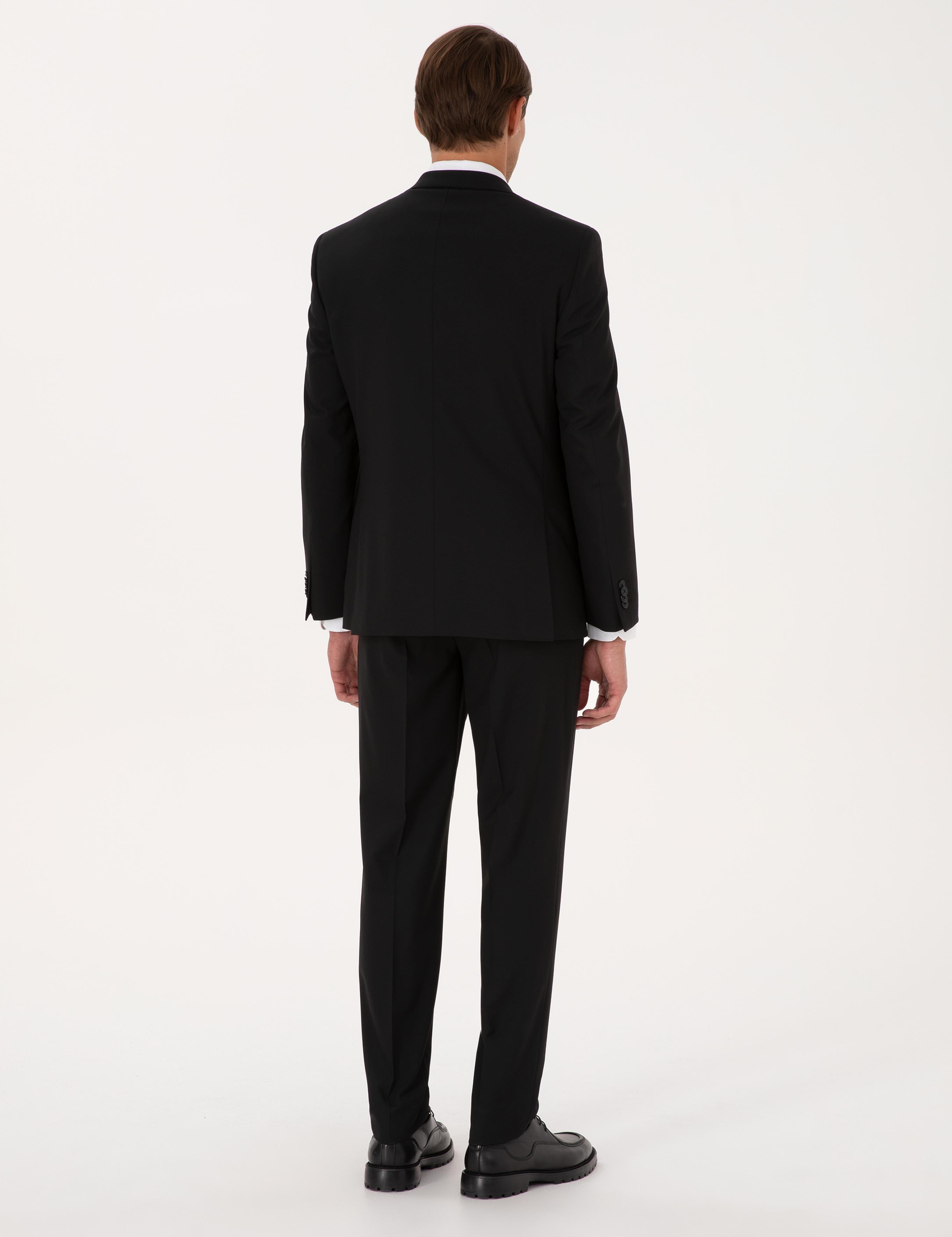 Siyah Ex. Slim Fit Takım Elbise