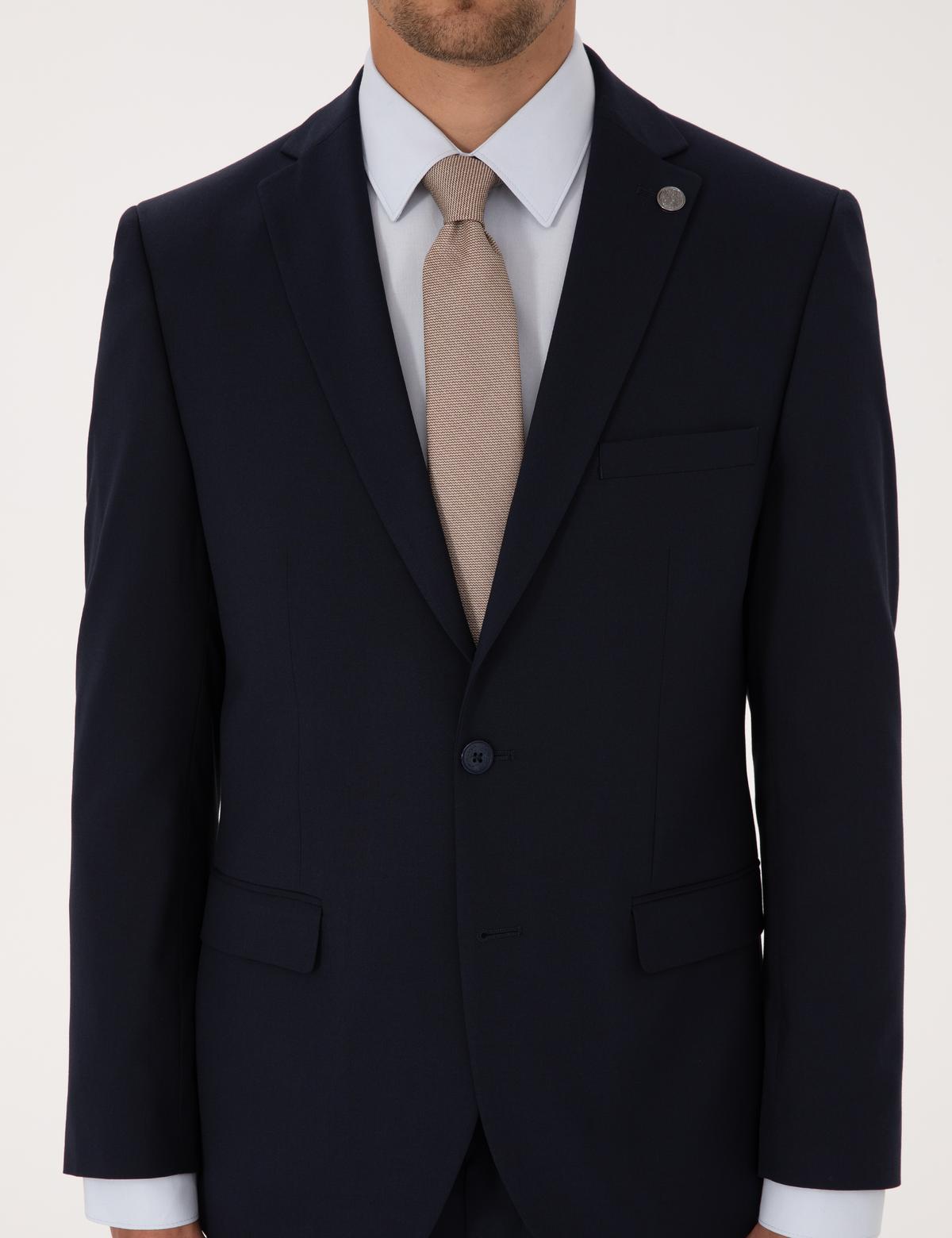 Lacivert Slim Fit Takım Elbise - 50324425050