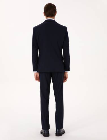 Lacivert Slim Fit Takım Elbise