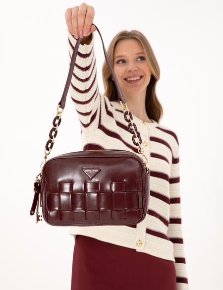 Bordo Çanta - 50321776004