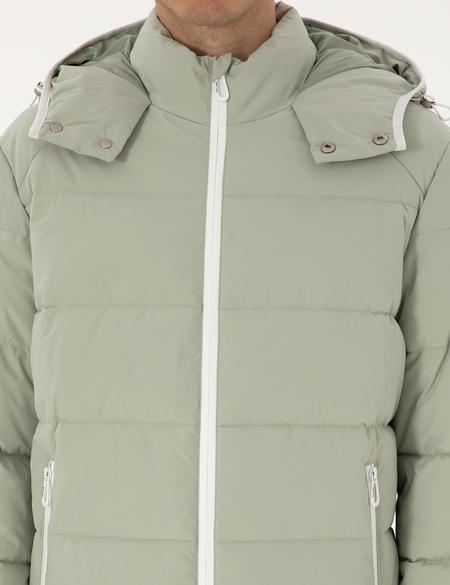 Çağla Kapüşonlu Şişme Mont - 50313933030