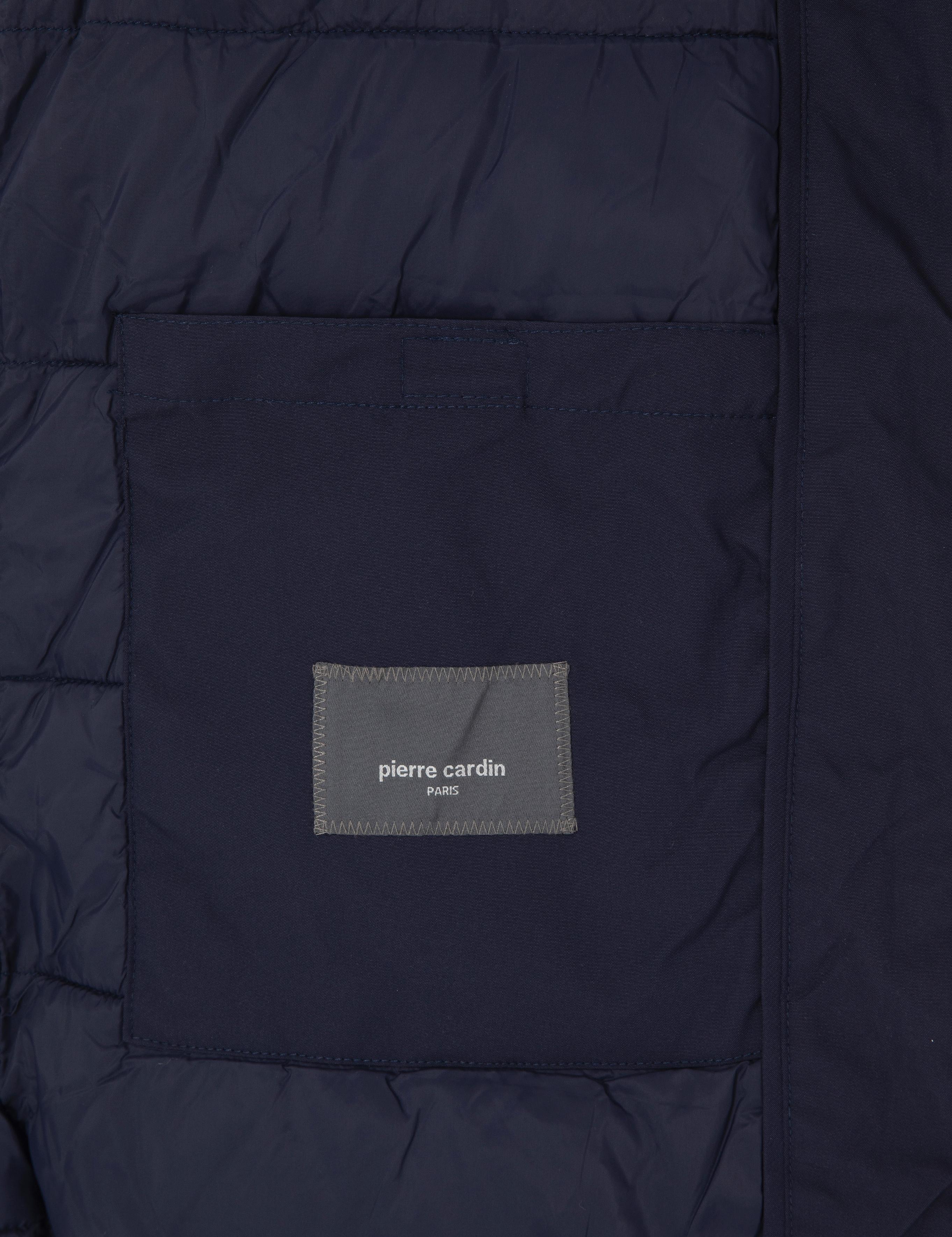 Lacivert Kapüşonlu Mont