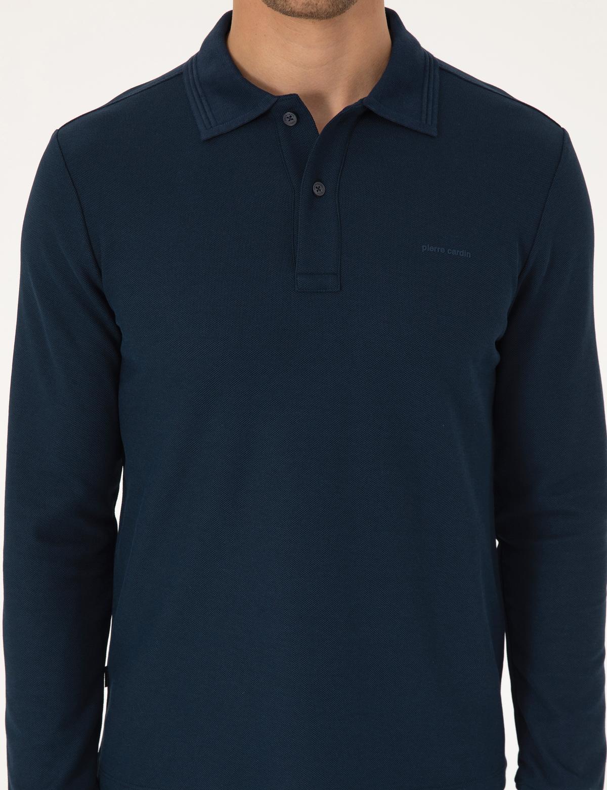 Lacivert Slim Fit Sweatshirt - 50311678028