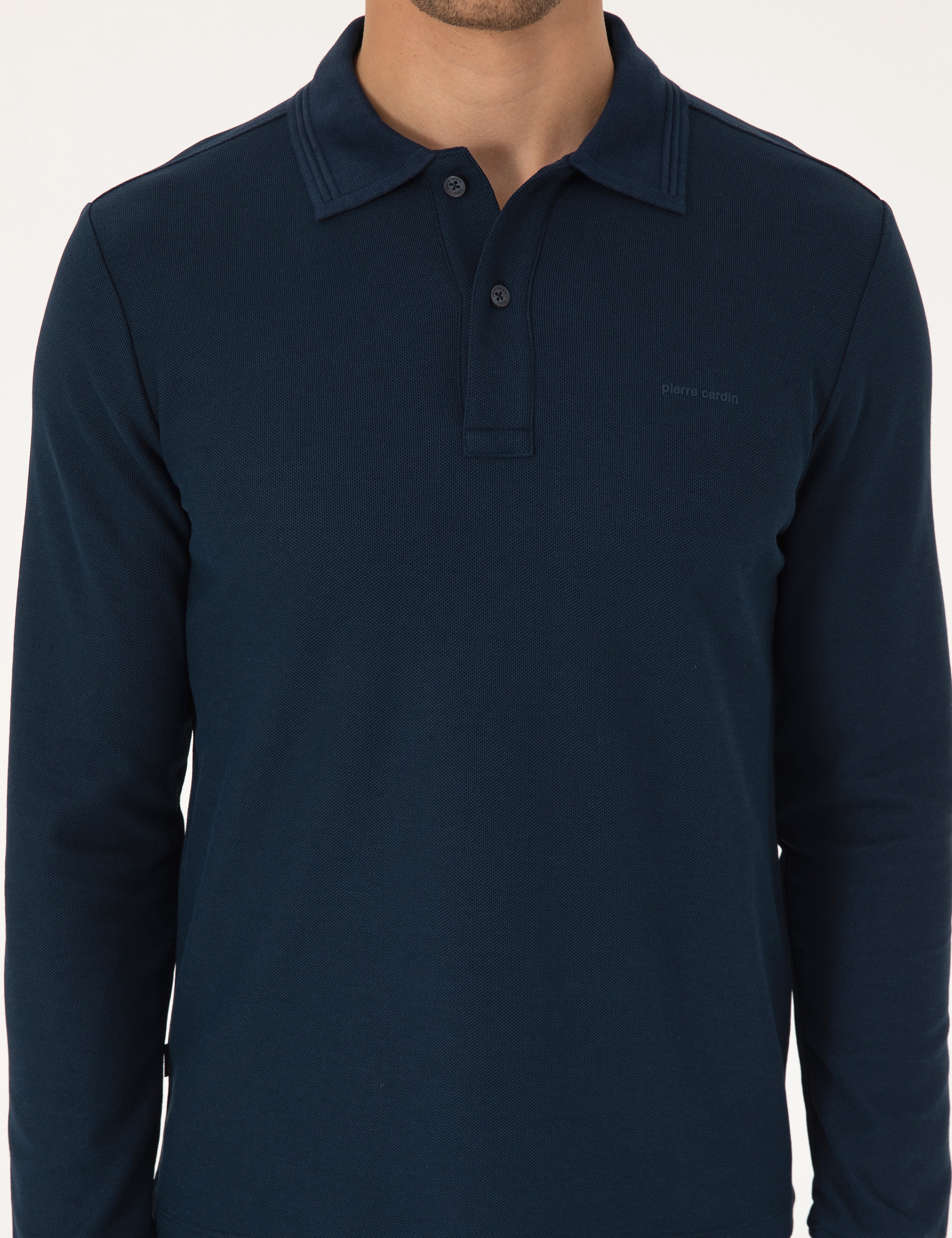 Lacivert Slim Fit Sweatshirt - Image 6