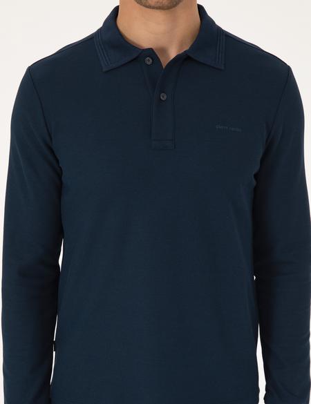 Lacivert Slim Fit Sweatshirt - 50311678028