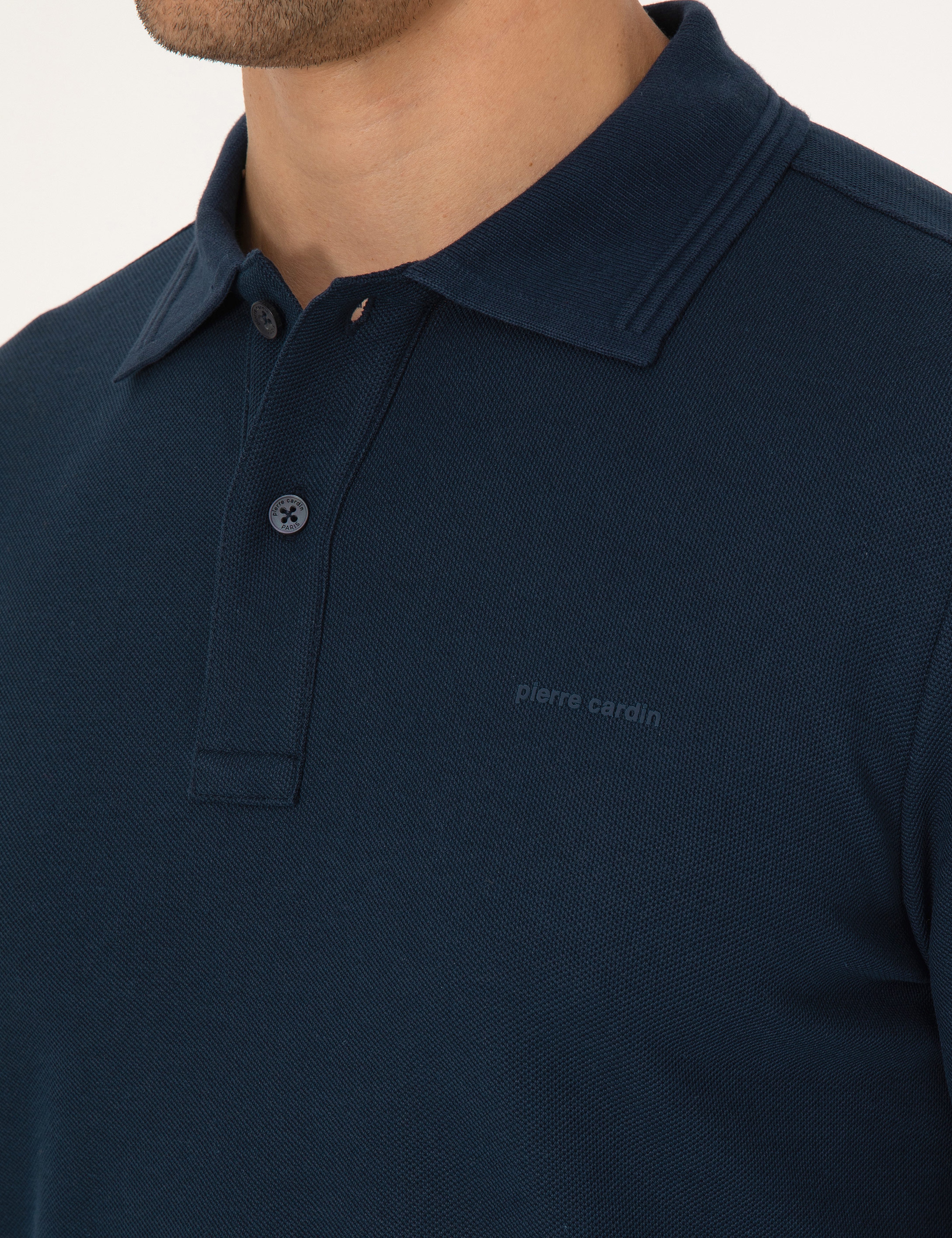 Lacivert Slim Fit Sweatshirt - Image 7