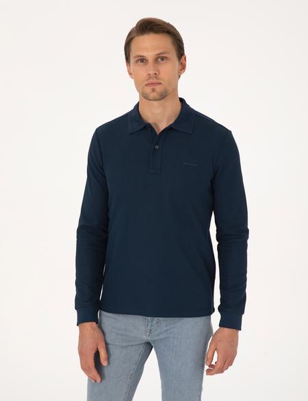 Lacivert Slim Fit Sweatshirt - 50311678028