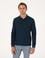 Lacivert Slim Fit Sweatshirt