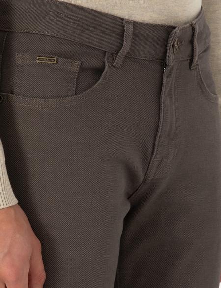 Kahverengi Slim Fit Jean Pantolon - 50317311028