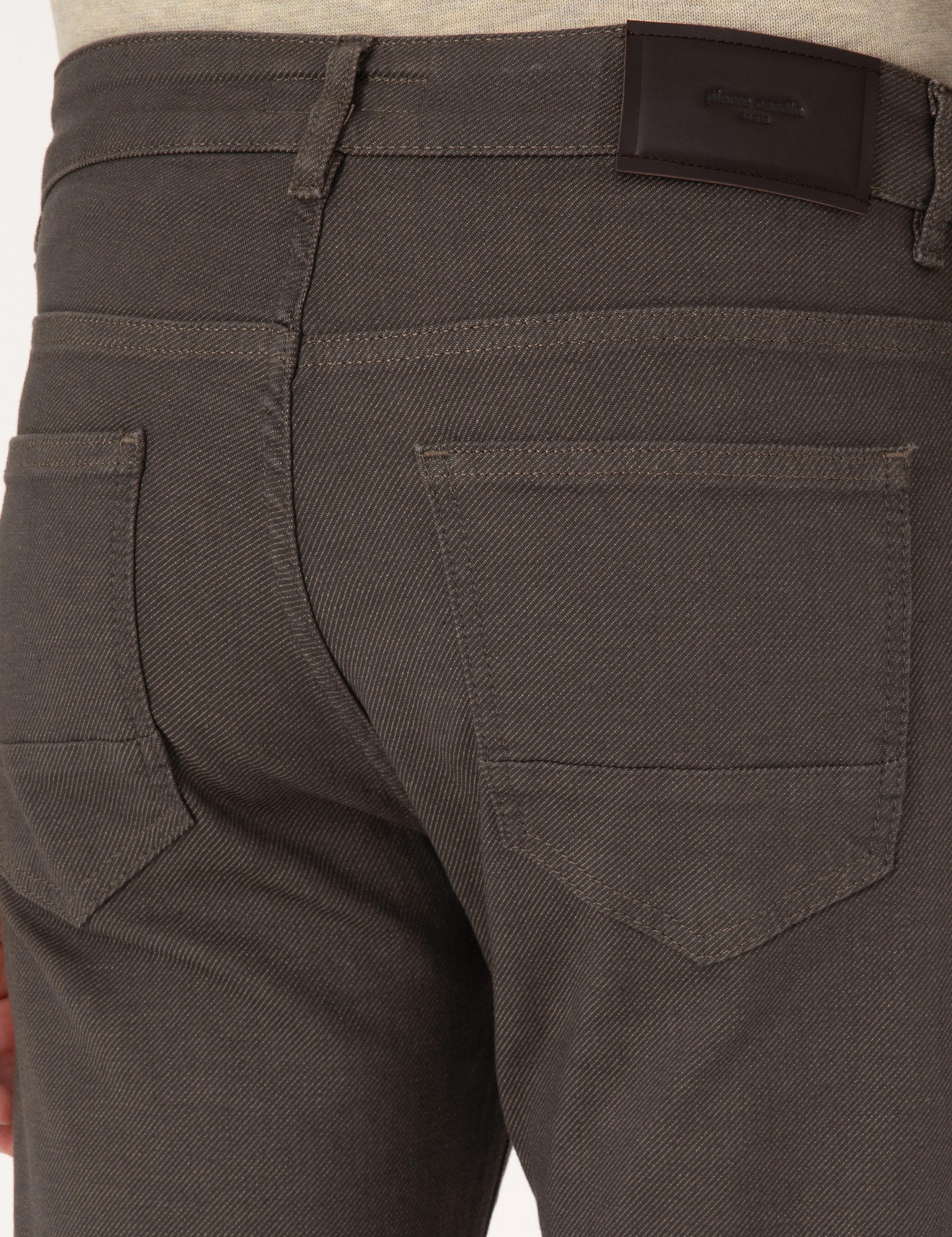 Kahverengi Slim Fit Jean Pantolon