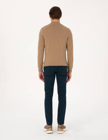 Haki Slim Fit Jean Pantolon