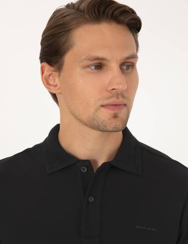 Siyah Slim Fit Sweatshirt