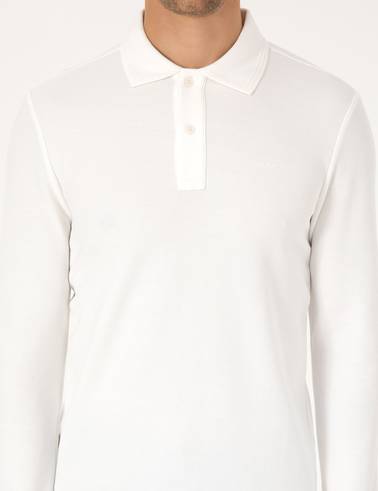 Ekru Slim Fit Sweatshirt