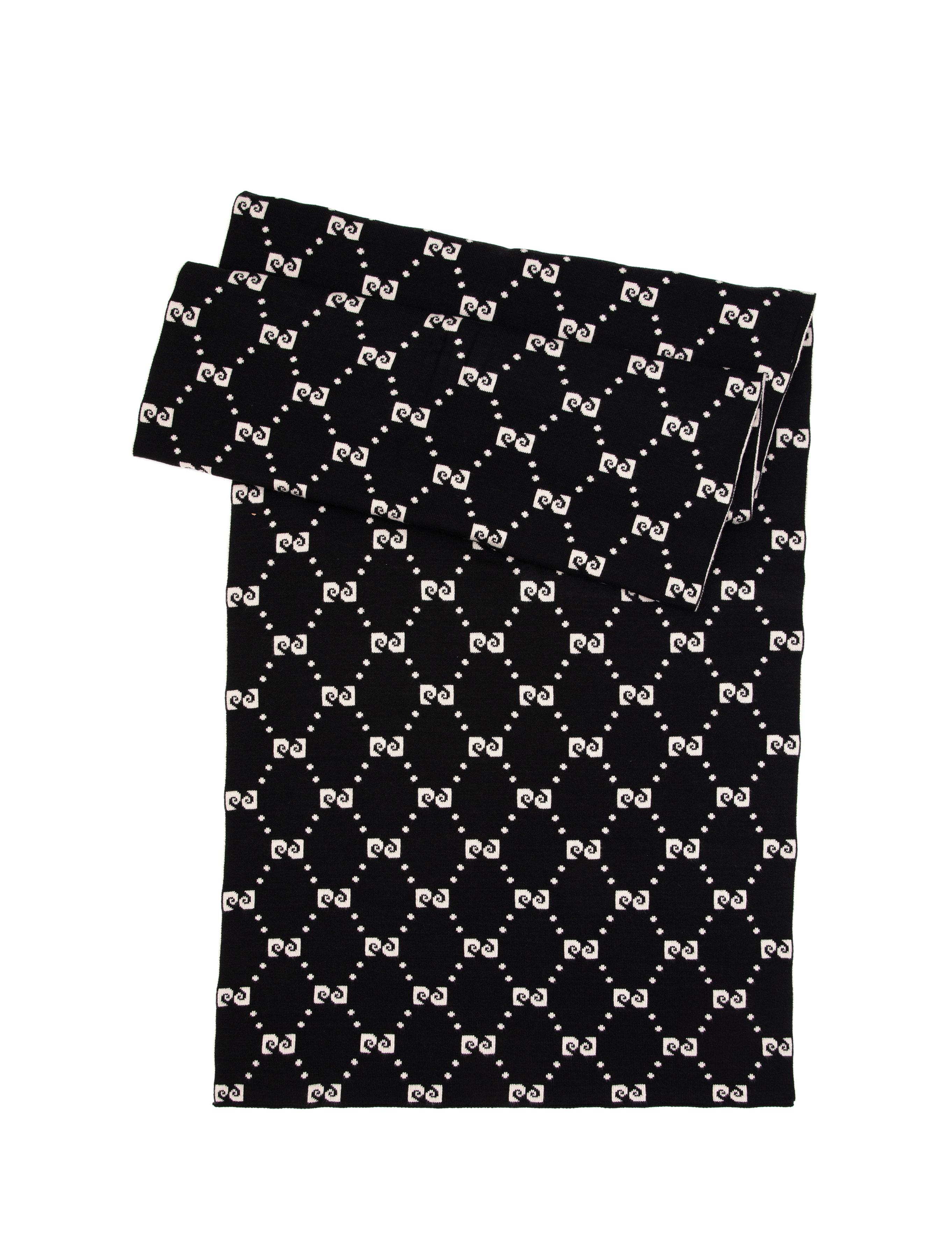 Siyah Desenli Kaşkol