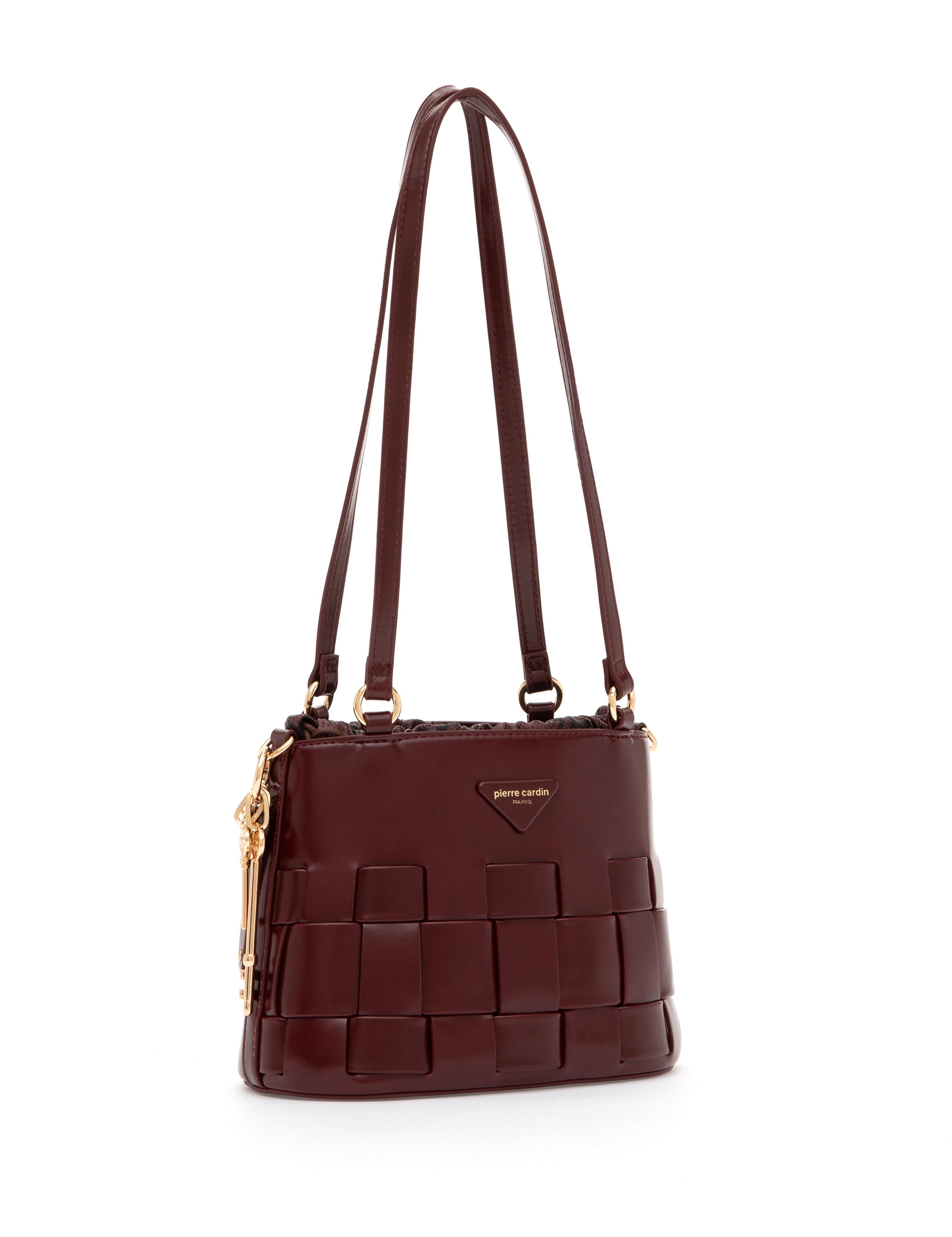 Bordo Omuz Çantası