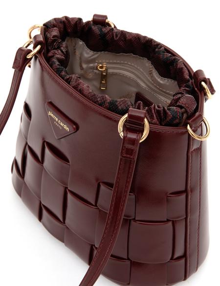 Bordo Omuz Çantası - 50321734004