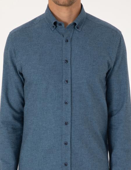 Mavi Slim Fit Uzun Kollu Gömlek - 50311562037