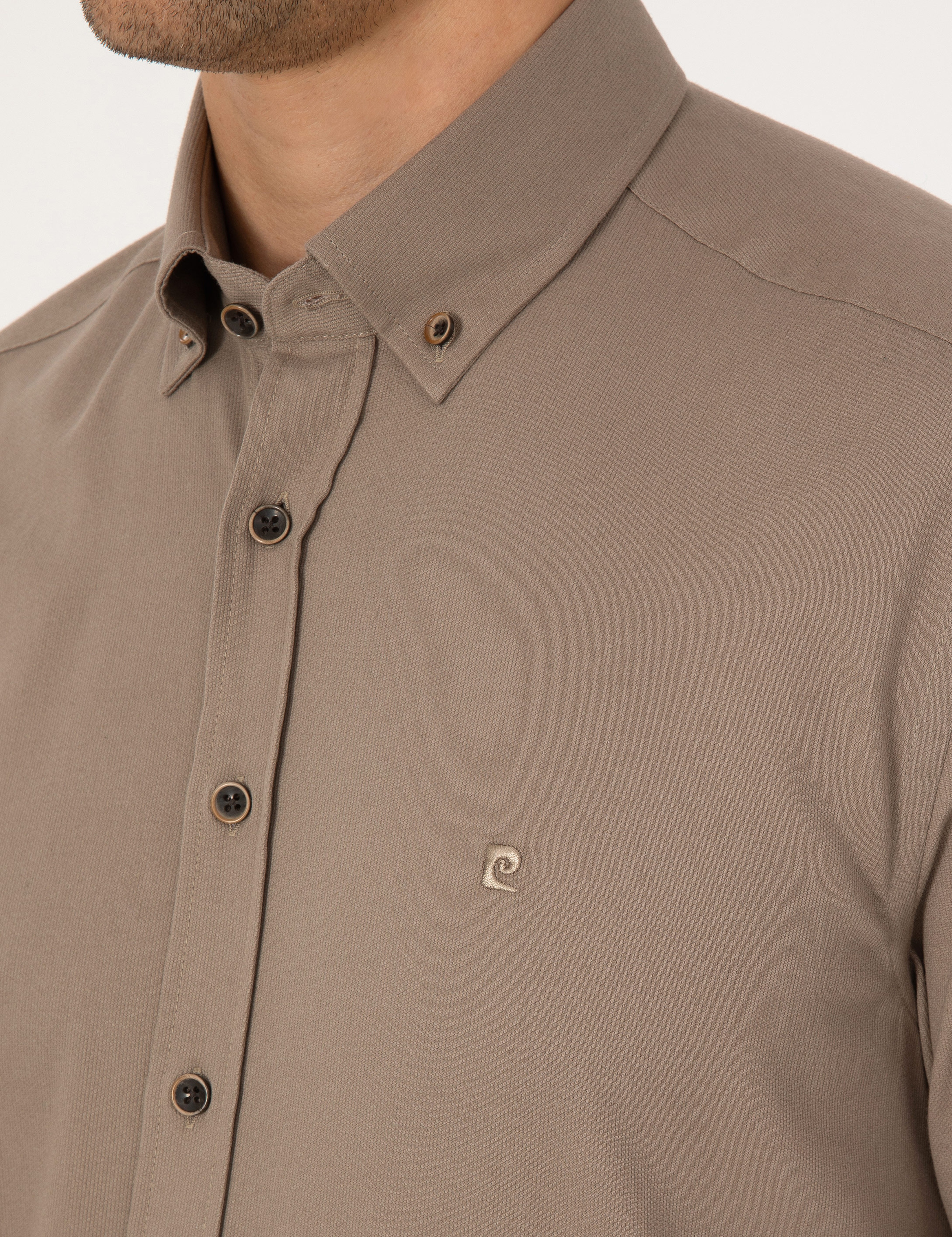 Vizon Regular Fit Uzun Kollu Gömlek - Image 7