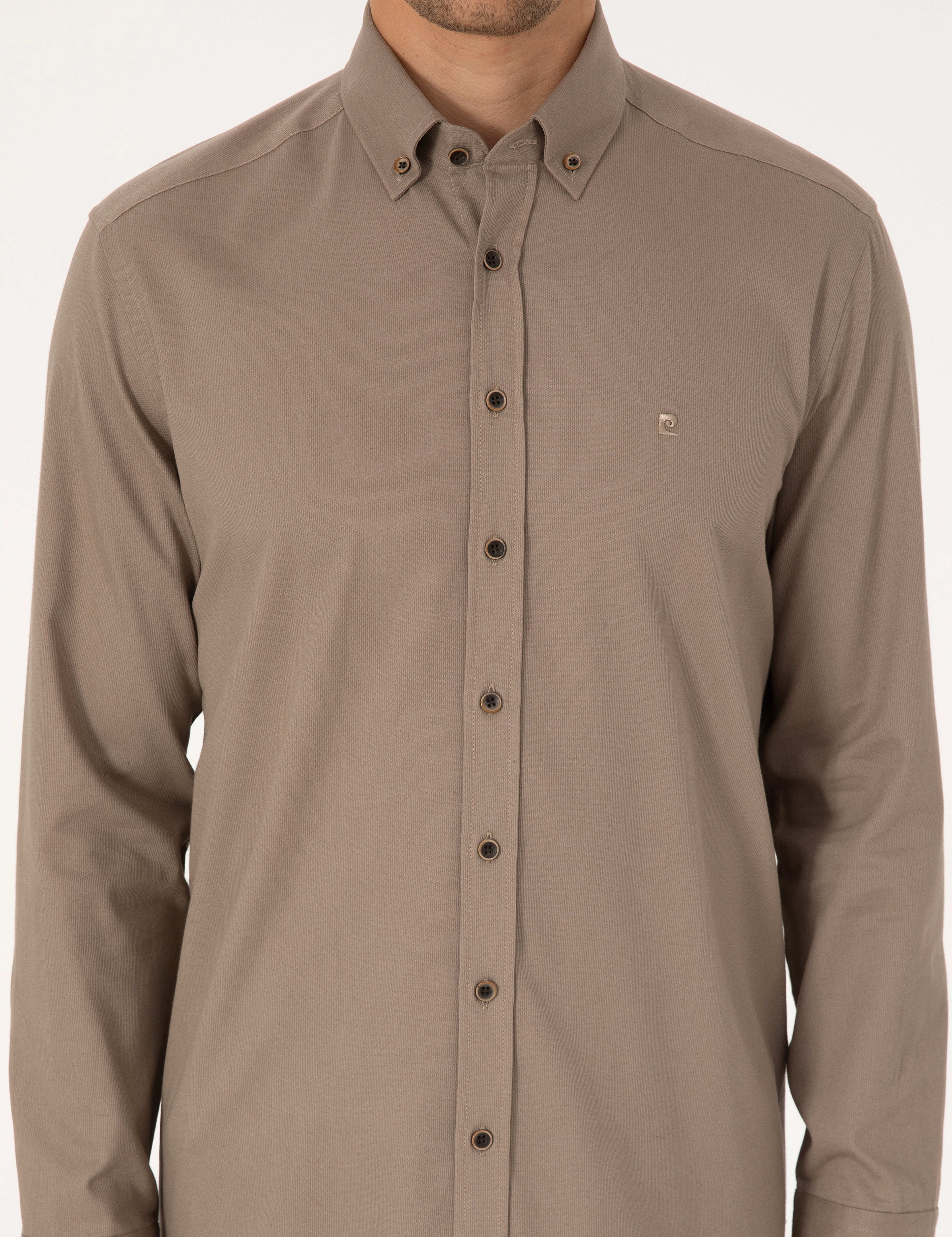 Vizon Regular Fit Uzun Kollu Gömlek - Image 6