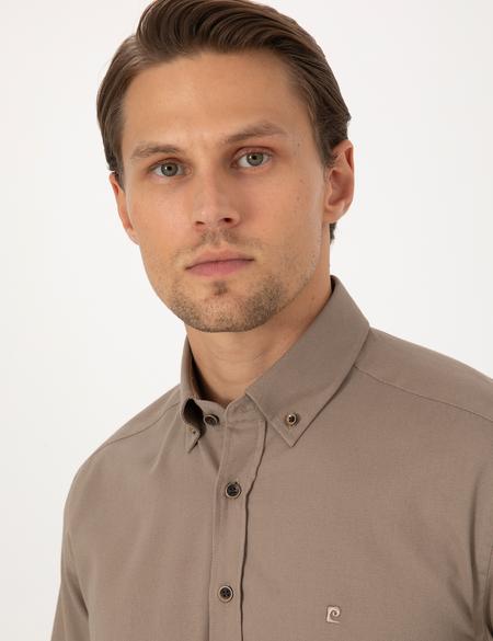 Vizon Regular Fit Uzun Kollu Gömlek - 50316736055