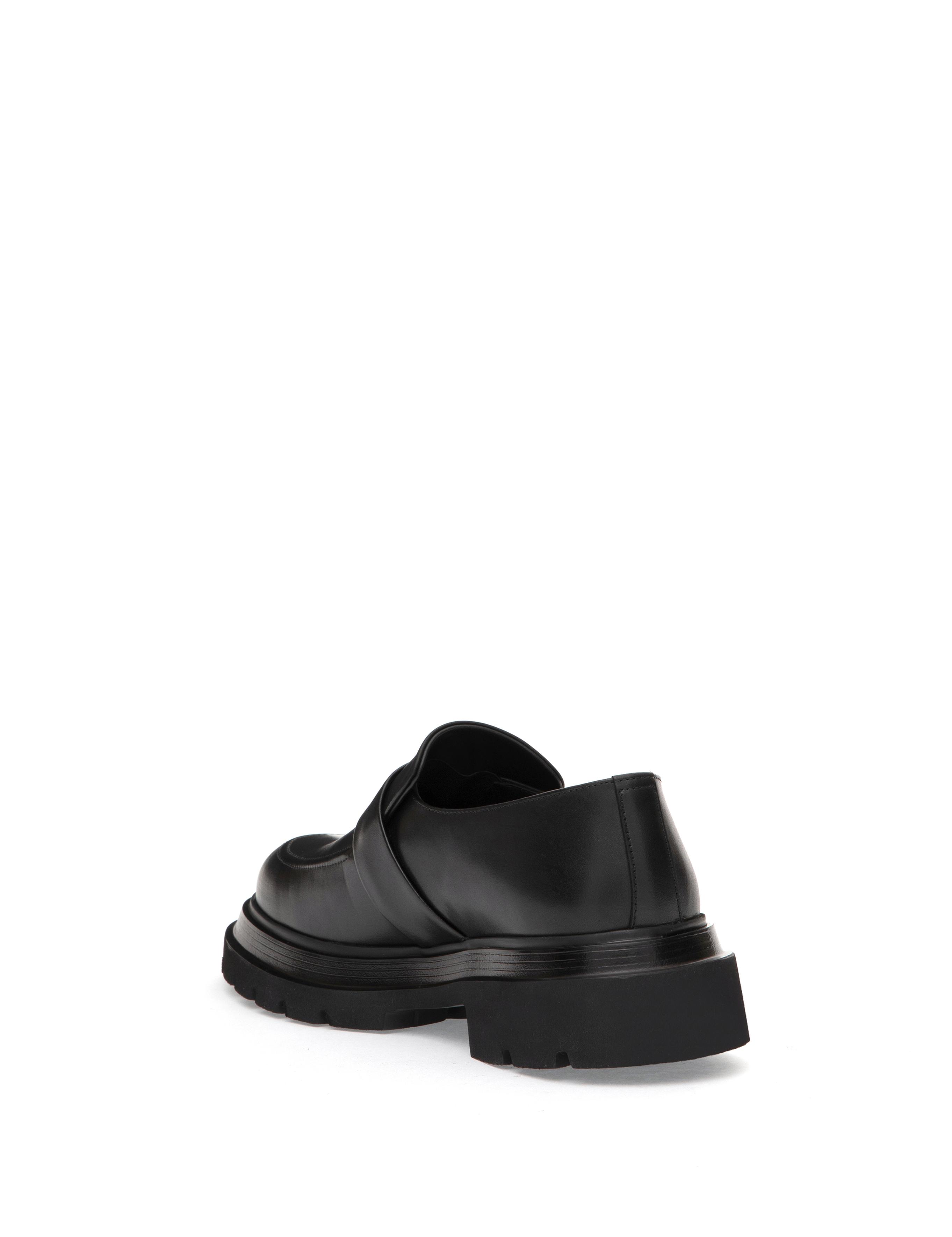 Siyah %100 Deri Casual Ayakkabı