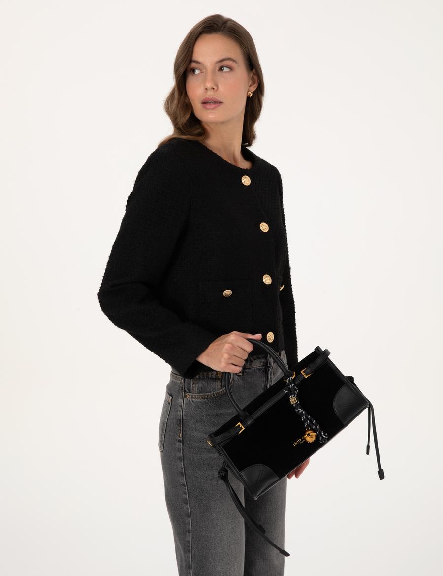 Siyah Omuz Çantası